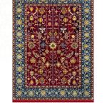 فرش ماشینی کلاسیک 700 شانه کد 74911